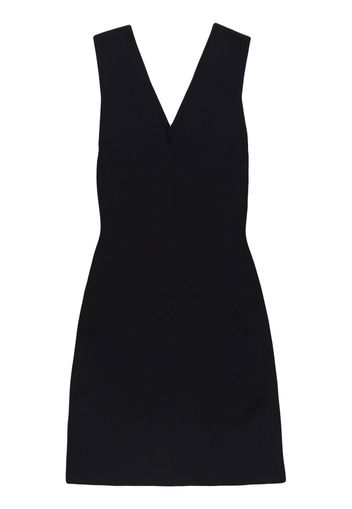 Rick Owens V-neck mini dress - Nero