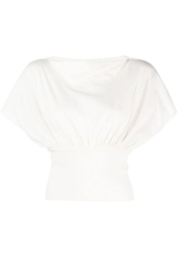 Rick Owens Tommy cotton cropped top - Bianco