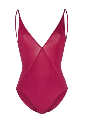 Rick Owens backless one-piece swimsuit - Rosa