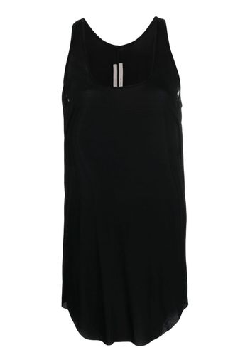 Rick Owens sleeveless long tank top - Nero