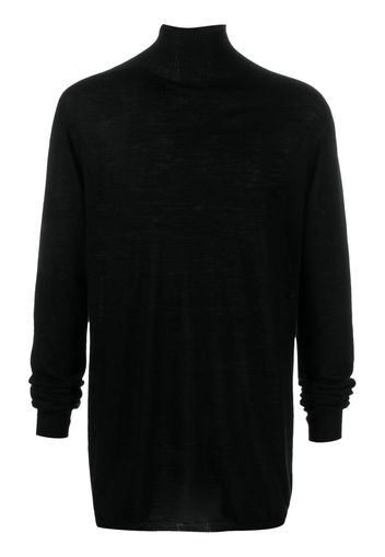 Rick Owens Maglione a collo alto - Nero