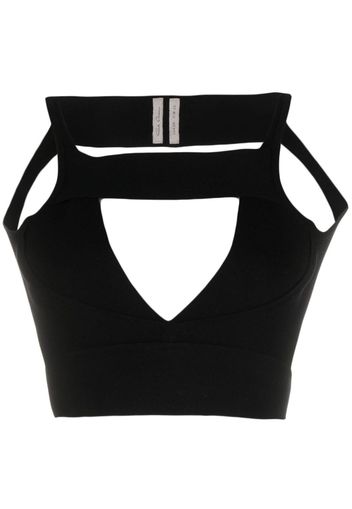 Rick Owens Top con cut-out - Nero