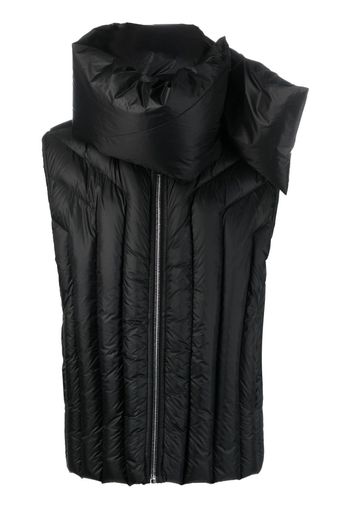 Rick Owens Gilet imbottito Gimp - Nero