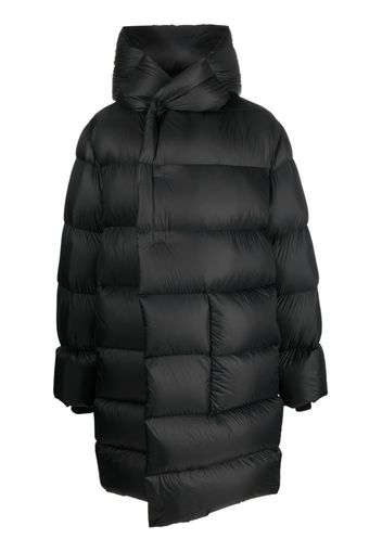 Rick Owens oversized hooded padded coat - Nero