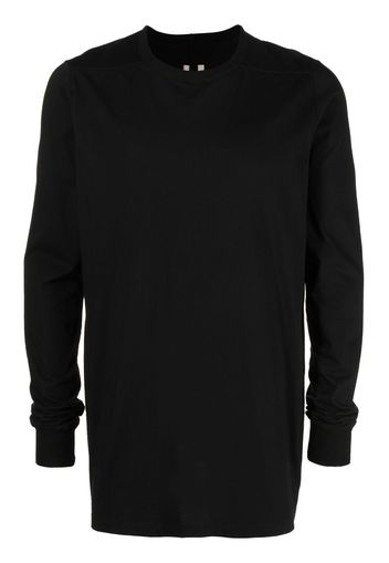 Rick Owens crew-neck organic cotton sweatshirt - Nero