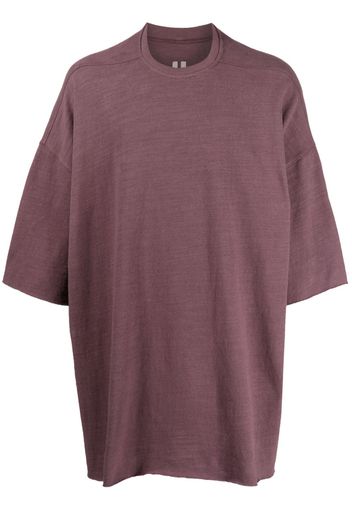 Rick Owens half-length sleeved T-shirt - Rosso