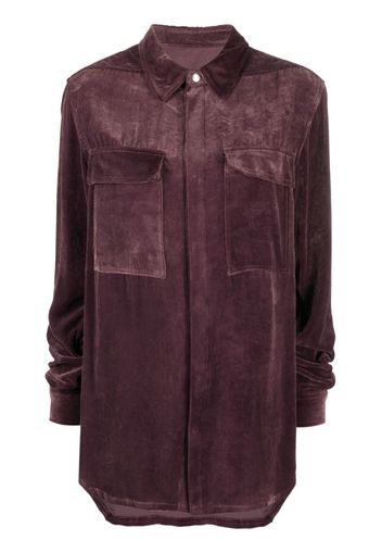 Rick Owens Camicia - Viola