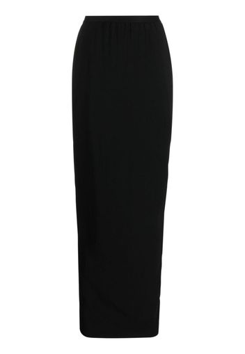 Rick Owens elasticated draped skirt - Nero