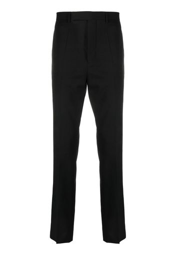 Rick Owens off-centre tapered-leg trousers - Nero