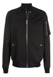 Rick Owens zipped bomber jacket - Nero