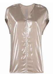 Rick Owens Island metallic T-shirt - Toni neutri