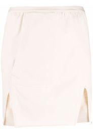 Rick Owens front-slit mini skirt - Toni neutri