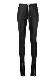 Rick Owens Gary leather leggings - Nero