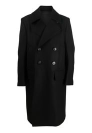 Rick Owens double-breasted wide-lapel coat - Nero