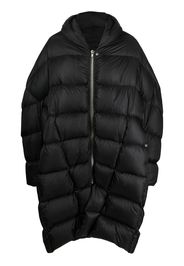 Rick Owens Cappotto imbottito oversize - Nero