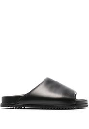 Rick Owens Granolas padded slides - Nero