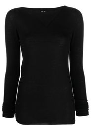 Rick Owens Column knit sweater - Nero