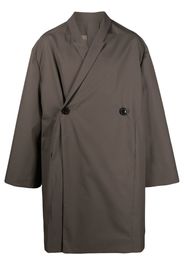 Rick Owens Jumbo JMF long-sleeve coat - Toni neutri