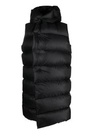 Rick Owens Gilet imbottito Liner con cappuccio - Nero