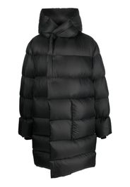 Rick Owens oversized hooded padded coat - Nero