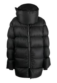 Rick Owens high-neck puffer coat - Nero