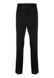 Rick Owens off-centre tapered-leg trousers - Nero