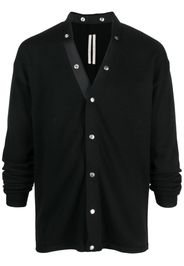 Rick Owens decorative buttons virgin-wool cardigan - Nero