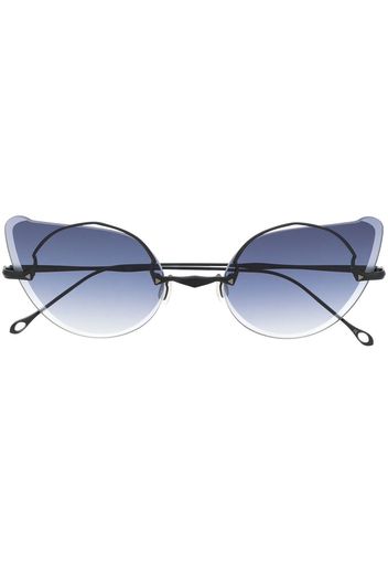 Rigards Occhiali da sole cat-eye - Nero