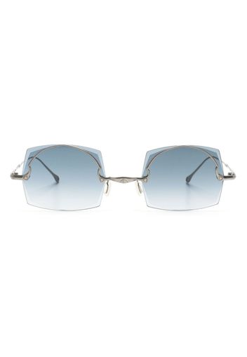 Rigards rimless square-frame sunglasses - Grigio