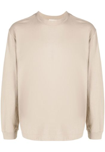 RITO STRUCTURE solid-color long-sleeve swaetshirt - Toni neutri