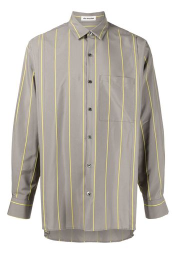 RITO STRUCTURE Camicia a righe - Grigio