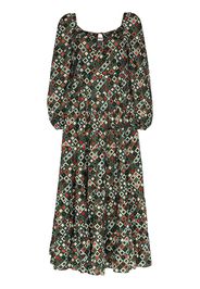 Marie printed cotton maxi dress