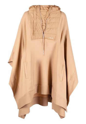 RLX Ralph Lauren Poncho con ricamo - Toni neutri