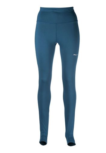 RLX Ralph Lauren Leggings sportivi a vita alta - Blu