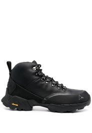 ROA lace-up leather boots - Nero