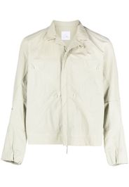 ROA long-sleeve shirt jacket - Verde