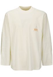 ROA graphic-print panelled sweatshirt - Toni neutri