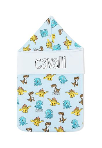 Roberto Cavalli Junior Sacco nanna con stampa - Blu