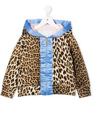 Roberto Cavalli Junior Felpa con stampa - Marrone