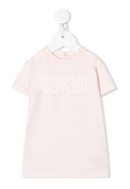 Roberto Cavalli Junior T-shirt con stampa - Rosa