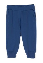 Roberto Cavalli Junior Pantaloni sportivi con ricamo - Blu