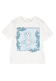 Roberto Cavalli Junior bear-print cotton T-shirt - 00005