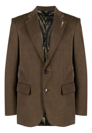 Roberto Cavalli Blazer monopetto - Verde