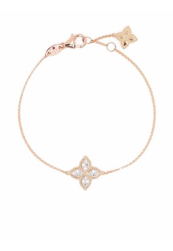 Roberto Coin Bracciale Princess Flower in oro rosa 18kt con diamanti