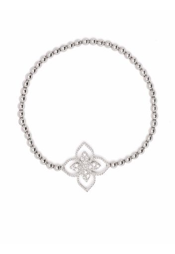 Roberto Coin 18kt white gold Princess Flower Dubai diamond bracelet - Argento