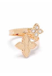 Roberto Coin Anello Princess Flower in oro 18kt con diamanti - Rosa