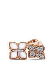 Roberto Coin Ring in 18kt rose gold with diamonds and mother of pearl - Rosa