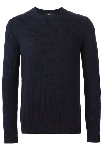 Roberto Collina crew neck sweater - Blu