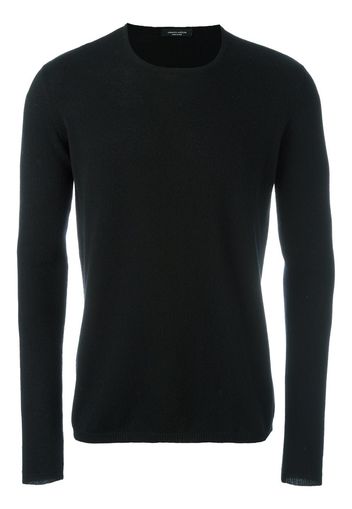 Roberto Collina crew neck jumper - Nero