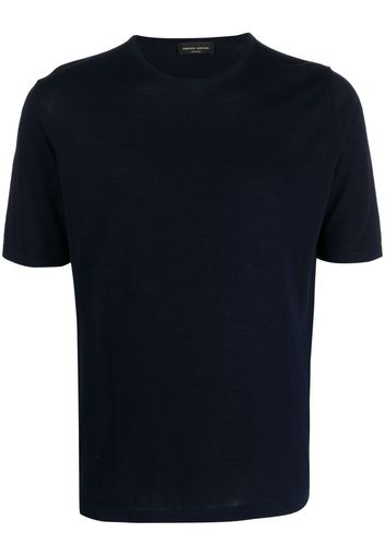 Roberto Collina basic short-sleeved T-shirt - Blu